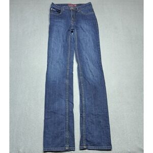 Cinch Jeans Womens 26/1L (26x35) Jenna Slim Straight Midrise Rodeo Ranch Farm